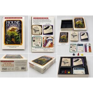 Choose Your Own Adventure House of Danger Board Game Z-Man Complete